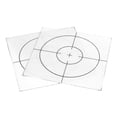 thumbnail image 1 of Uxcell 2pcs Survey Reflector Sheet 150x150mm Self-Adhesive Survey Target Mark Silver, 1 of 6