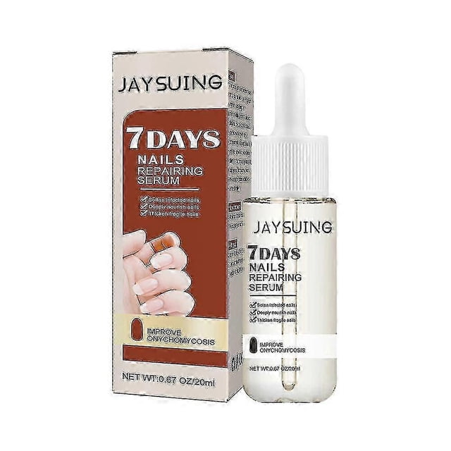 1pc Jaysuing 7 Days Nail Repair Essence Element Repair Ingrown Nail Thickening Gray Nail Hand Foot Nail Repair Liquid |