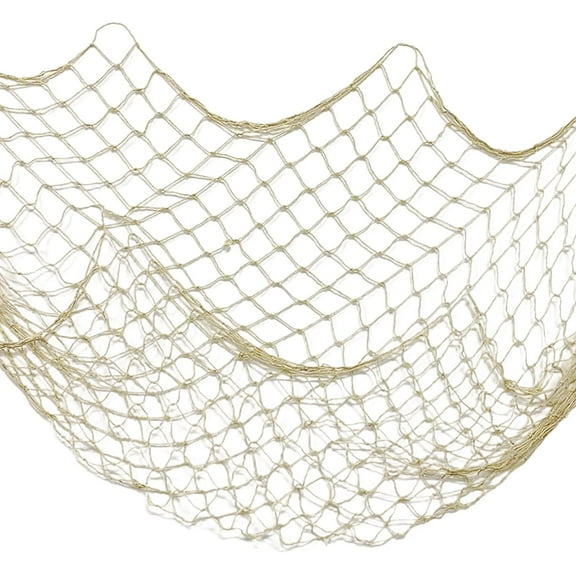 Fishing Net Decor, Fishnet Decor, Mediterranean Style Photographing Decoration, Natural Fish Net, Fish Net Party Accessory and Wall Table Decor