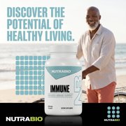 Nutrabio Immune- Immune Support Supplement- Immunity Supplement- 90 Vegetable Capsules