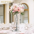 thumbnail image 5 of Nuptio Set of 10 Siver Tall Flower Centerpiece Vase Stand for Table Centerpiece,23" Wedding Centerpieces Table Decoration, 5 of 12