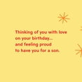 thumbnail image 3 of Hallmark Birthday Card for Son (Pride and Love), 3 of 6
