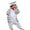 Grey, variant on Unisex Children Pajamas Halloween Christmas Kids Onesie Cosplay Cartoon Pjs Teens Party Jumpsuits