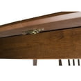 thumbnail image 6 of Extendable Rectangular Dining Room Table Modern Solid Wood Medium Brown Color, 6 of 7