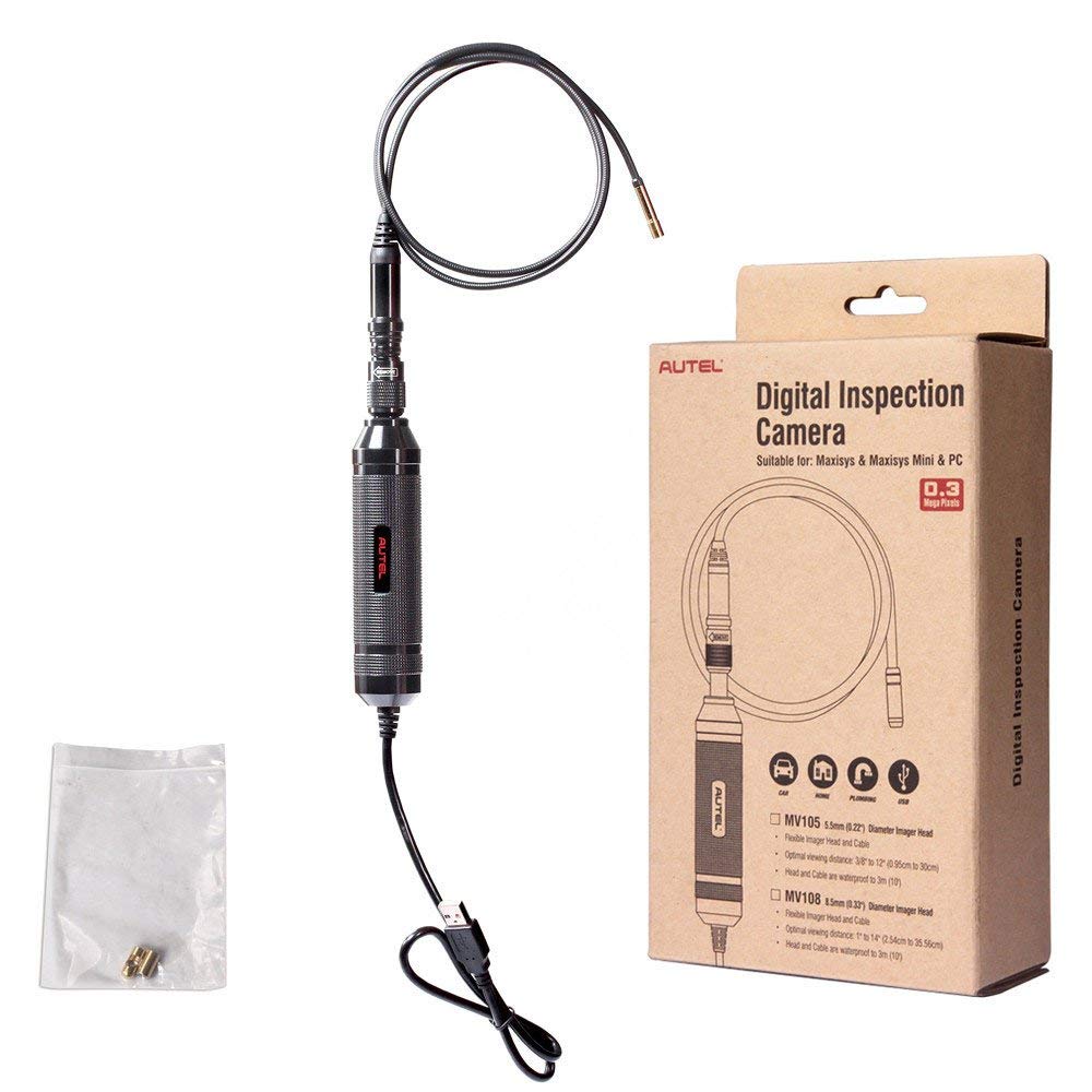 Autel MaxiVideo MV108S Digital Inspection Endoscope Camera For Maxisys MS908P