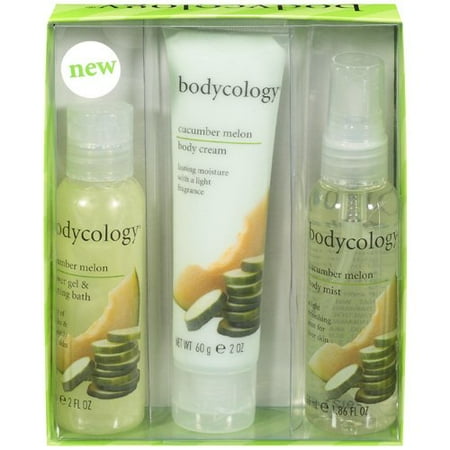 Bodycology Cucumber Melon Gift Set, 3 Piece