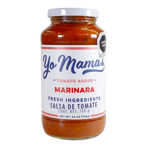 Salsa de tomate Yo Mamá's marinara 708 g