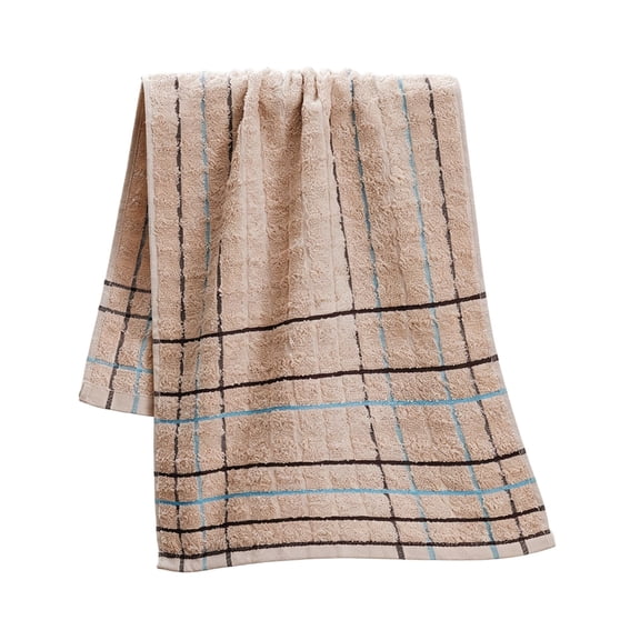 Hand Towels for Bathroom,13.38x27.55 Inch,Home Soft Cotton Absorbent Hand Towels for Bath, Hand, Face, Gym and Spa(Brown)
