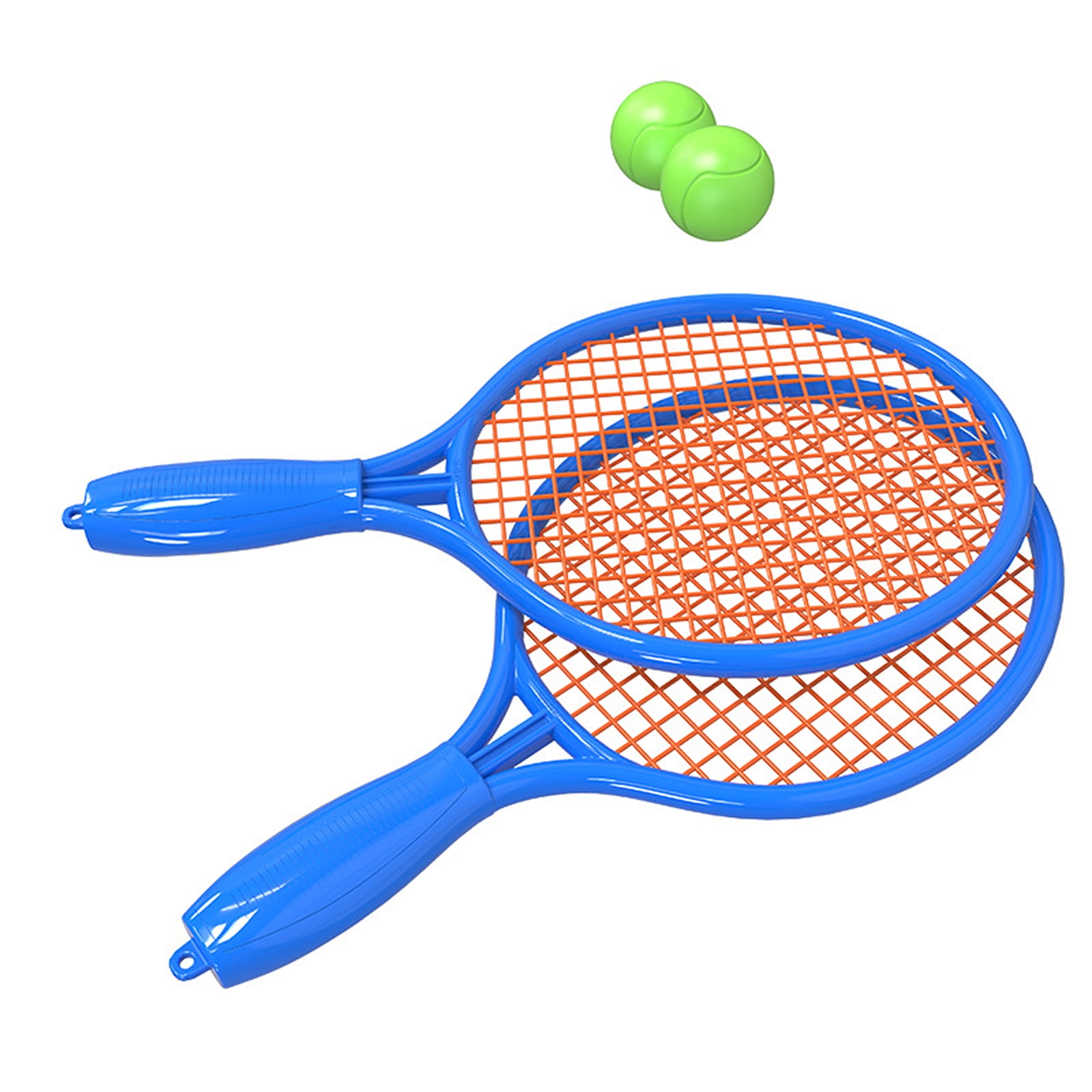 Kids Juniors 2 Player 23" Tennis Racquet Set Metal Rackets & Ball Carrying Case 