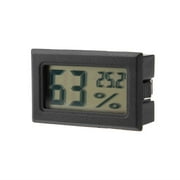 Herwey Moniteur de température d'humidité intégré au thermomètre numérique avec hygromètre numérique, avec sonde intégrée, hygromètre et hygromètre