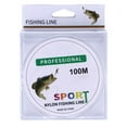 thumbnail image 2 of Maoww 100m Bass Carp Fishing Line Wear Resisting Nylon Fishing Cable DIY Fishing Rod Thread Monofilament Fish Cord, 2 of 9