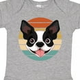 thumbnail image 4 of Inktastic Boston Terrier Dog Retro Sunset Boys or Girls Baby Bodysuit, 4 of 5