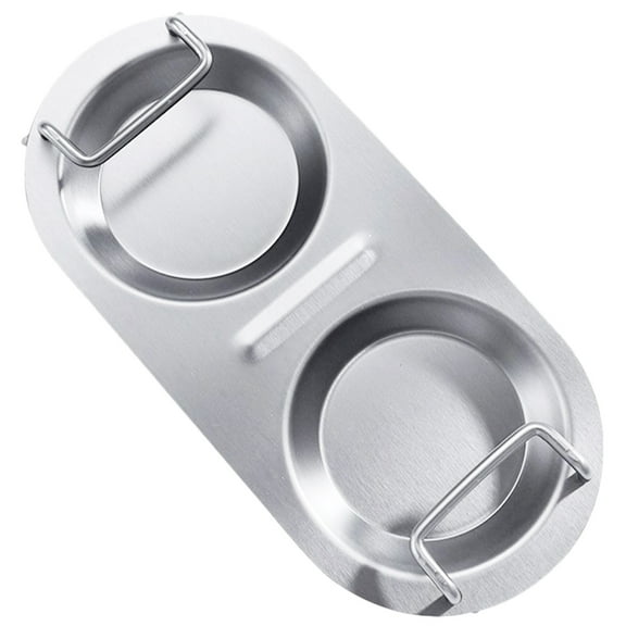 LEORX Kitchen Utensil Holder Spoon Rest Stainless Steel Fine Craftsmanship for Friends 1Set