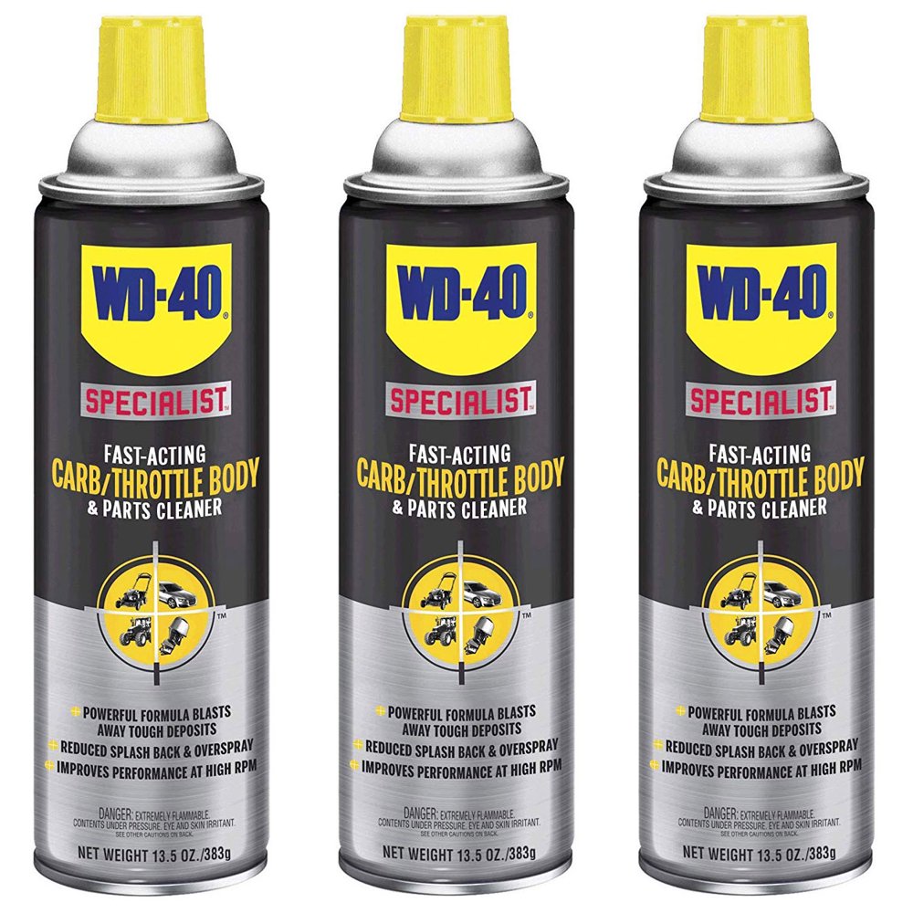 WD-40 Specialist Fast Acting Carb, Throttle Body, & Metal Parts Cleaner