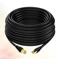 thumbnail image 1 of OULII Cat8 Ethernet Cable Black Copper Network Cable for Connecting 2000MHz High Meters, 1 of 8