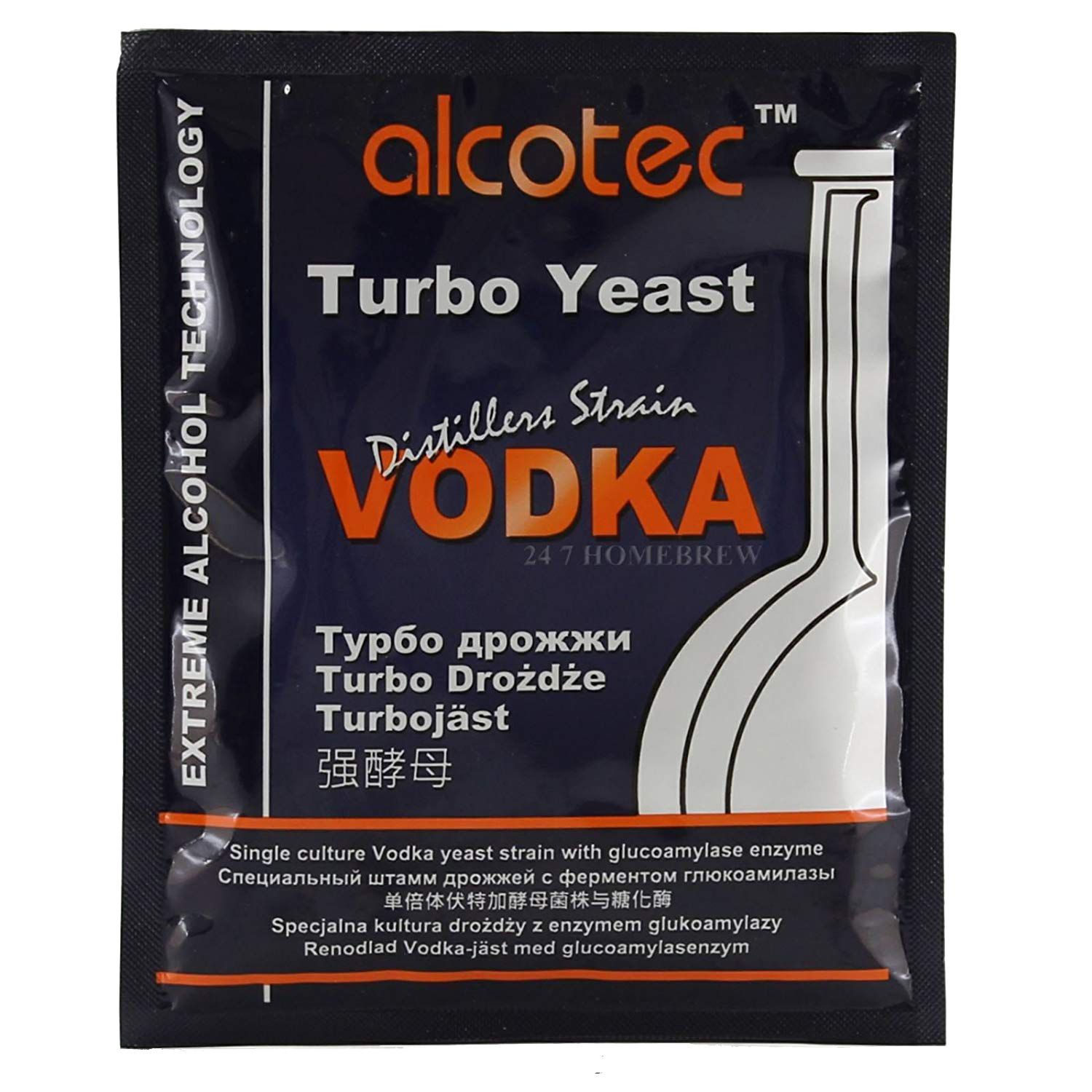 Alcotec Distiller’s Yeast Vodka with Glucoamylase Enzyme