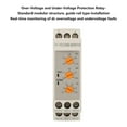 thumbnail image 3 of 1pc Overvoltage Undervoltage Protector DC12/24/36/48V DVRD Surge/undervoltage Protection Relay Voltage Protection Power Tools, 3 of 5