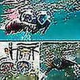 thumbnail image 2 of Adult Face Snorkel Mask Snorkeling Set Diving Goggles for Swimming, 2 of 4