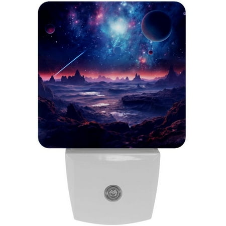 

Galactic space LED Square Night Lights - Stylish and Energy-Efficient Lighting Solution for Your Room - for Nighttime Illumination and Ambiance
