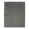 thumbnail image 3 of EORC Gray Hand Knotted Wool Contemporary Lori Baft Rug, 8' x 10', 3 of 6