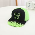 thumbnail image 5 of Minecraft Creeper Children's New Cartoon Outdoor Sun Protection Shading Boys Girls' Baseball cap Hat, 5 of 5