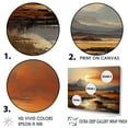 thumbnail image 3 of Designart "Scenic Volcanic Vista" Volcano Canvas Art Print, 3 of 7