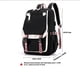 thumbnail image 4 of (rosa) Mochila para portátil para adolescentes, para escuela secundaria, con puerto de carga USB (rosa, 11,4 x 6,3 x 18 pulgadas) Mochila, 4 of 5