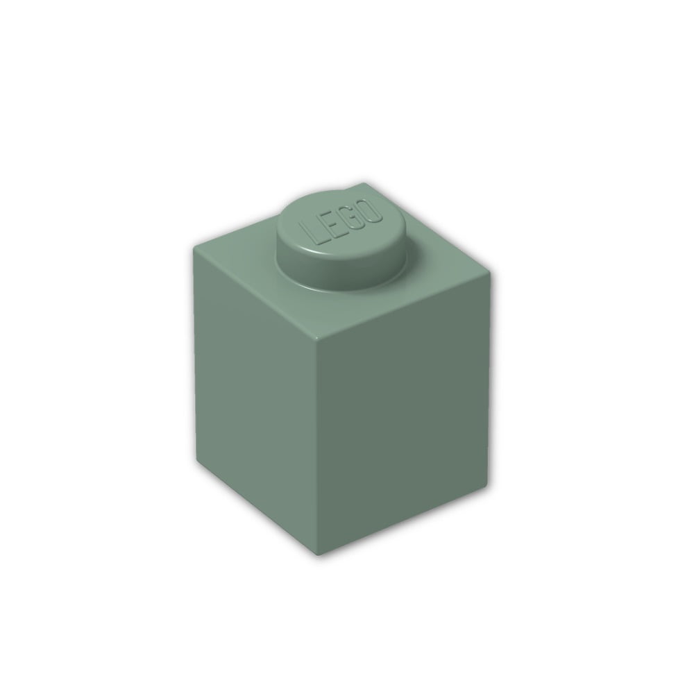LEGO® Reddish Brown Brick 1 x 1 Design ID 3005