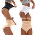 thumbnail image 4 of Kozart Women Butt Lifter Shapewear Hi-Waist Double Tummy Control Panty Waist Trainer Body Shaper Slimming Briefs, 4 of 6