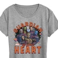 thumbnail image 3 of Marvel Guardians of the Galaxy - Guardian Of Your Heart Valentine - Women's Short Sleeve Graphic T-Shirt, 3 of 5
