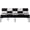 White & Black, variant on DEALTOPS 63" Convertible Futon Sofa Bed, Modern Polyester Loveseat with 5-Level Reclining Backrest, Gray