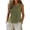 Green, variant on Summer Tank Tops for Women Trendy Sleeveless Button Tank Shirts Casual Split Crewneck Blouses Fashion Clothes