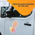 thumbnail image 3 of Magnet Me Up Upside down Pineapple Magnet Decal, Pink and Yellow, 7x10 Inch, Heavy Duty Automotive Magnet For Car Truck SUV Or Any Other Magnetic Surface, 3 of 9