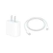 Open Box Apple 20W USB-C Power Adapter with USB-C to Lightning Cable (1 m)