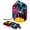 Multicolor 3, variant on PhooArto Large Barrel Drawstring Makeup Bag, Skull and Flowers Travel Cosmetic Bag Portable Make Up Organizer Bag