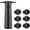 Black, variant on HWHCGZ Wine Saver Pump with Vacuum Stoppers, Reusable Bottle Sealer Keeps Wine Fresh for Kitchen Office Home Party, Black (Box 1 Vacuum Pump 6 Stopper)