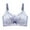 Blue, variant on Plus Size Wireless Bra-Front Closure Side Support Comfort Bra/Sports Bras Clearance,Beige