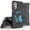 Blue Butterfly, variant on Armor Kombo Holster Rugged Cover Designed For Moto G Stylus 2022 Case Animals Series