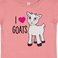 thumbnail image 4 of Inktastic I Love Goats- cute goat Boys or Girls Baby T-Shirt, 4 of 5