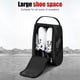 thumbnail image 5 of Bolsa para zapatos de golf Bolsa transpirable con cremallera Bolsa de transporte deportivo de nylon (Negro), 5 of 6