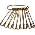 thumbnail image 2 of 50 Pcs Safety Pins Heavy Duty Large Safety Pins Steel, 2 of 6