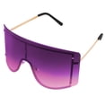 thumbnail image 1 of 1 par de gafas de sol de moda para verano, para exteriores, creativas, para playa, decoración de ropa para hombres y mujeres (morado), 1 of 7