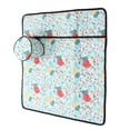 thumbnail image 4 of Sewing Machine Table Mat Peony Flower Pattern Waterproof ScratchResistant Cotton Household Products Dust Cover, 4 of 14