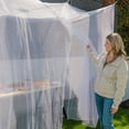 Mosquito Net Bed Canopy Ultra Large For Single To King Size, Quick
