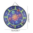 thumbnail image 3 of SPOORYYO Dinosaur Sky Shape Children's Dart Board Game - Double Competitive Axe Throwing Toy for Indoor & Outdoor Fun, 3 of 9