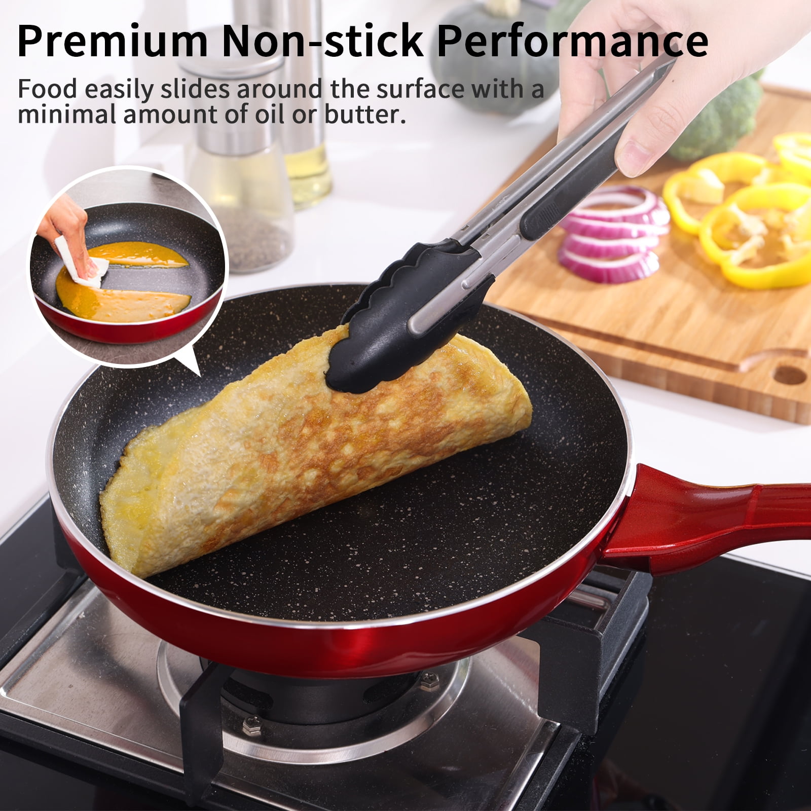 Woll Nowo Titanium Fry Pan with Detachable Handle, 11-Inch