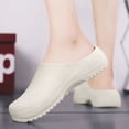 thumbnail image 6 of CHICVOMEY Unisex Work Clogs - Non-Slip Waterproof Clogs for Women Men Nurses Chefs with Arch Support - Lightweight Garden Beach Mules Comfortable Slip-On Shoes, 6 of 8