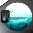 thumbnail image 5 of Designs ByLITA Joy Circle (Blue Background) | Inspirational Mouse Pad (8 x 8"), 5 of 8