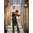 thumbnail image 2 of Biddle, Trish 19x24 White Modern Wood Framed Museum Art Print Titled - Reflections II, 2 of 4