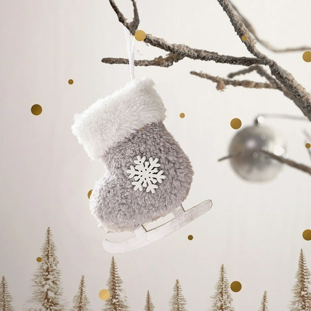 Christmas Stocking Pendants Christmas Tree Pendants Christmas Decorations Festive Ambience Scene Layout Small Pendants
